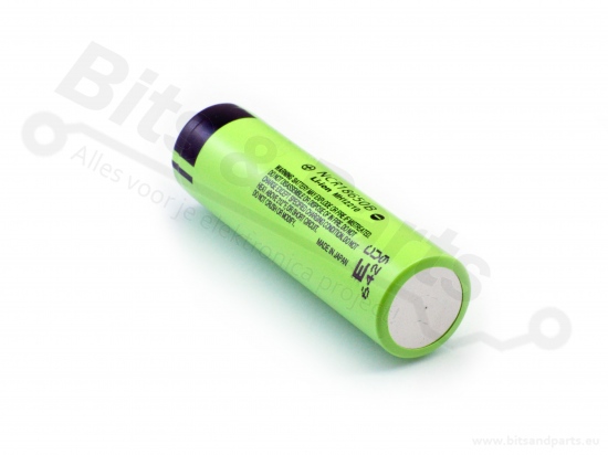 Batterij 18650 Panasonic NCR18650B Li-Ion 3,6V 3350mAh